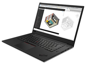 ThinkPad P1 20MDCTO1WW Windows 10 Pro�E�t��HD�t���ECore i7�E8GB�������[�E256GB SSD�ENVIDIA Quadro P1000���� �X�^���_�[�h �̐��i�摜