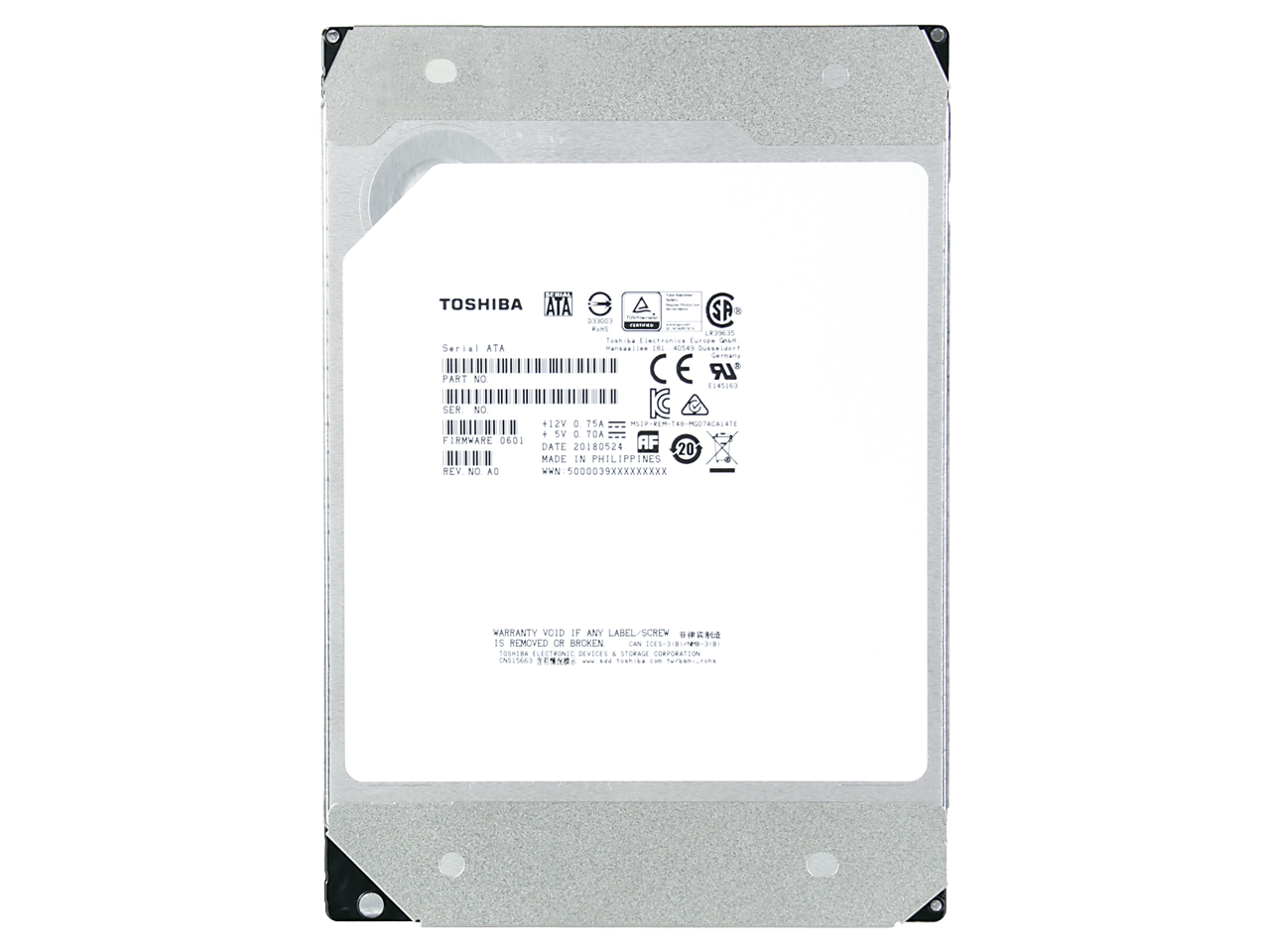 MN07ACA12T [12TB SATA600 7200] �̐��i�摜