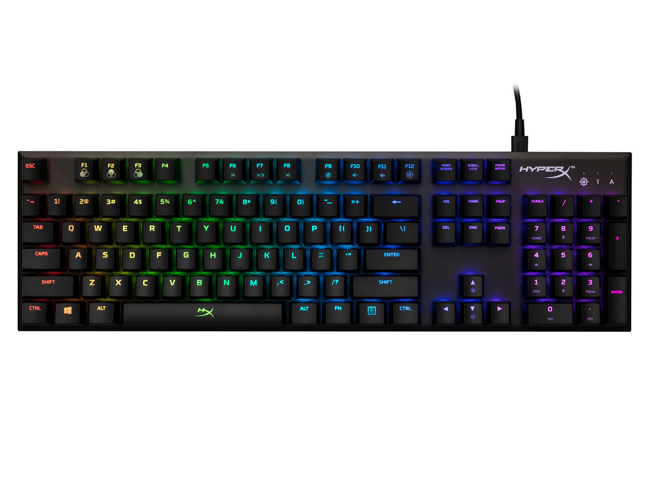 Alloy FPS RGB HX-KB1SS2-US Silver Speed �̐��i�摜