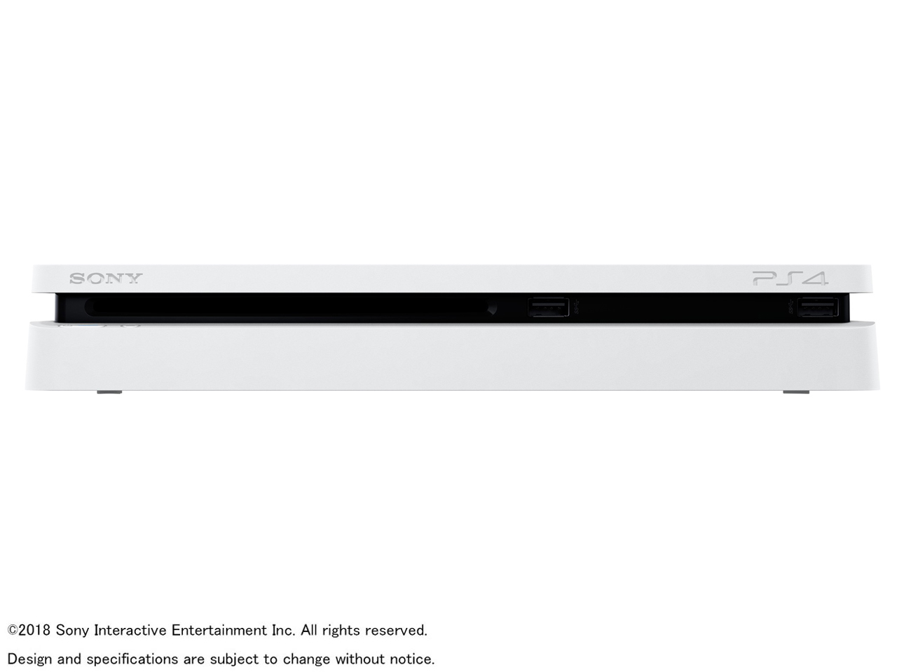 価格.com - 『本体 横置き 正面』 プレイステーション4 CUH-2200AB02 [500GB グレイシャー・ホワイト] の製品画像