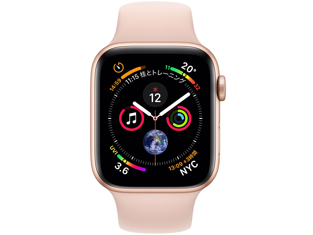 Apple Watch Series 4 GPS���f�� 44mm MU6F2J/A [�s���N�T���h�X�|�[�c�o���h]