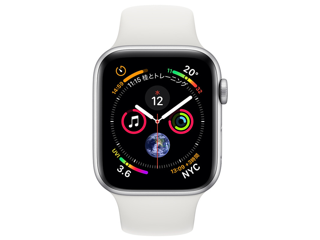 Apple Watch Series 4 GPS+Cellular���f�� 44mm MTVR2J/A [�z���C�g�X�|�[�c�o���h]