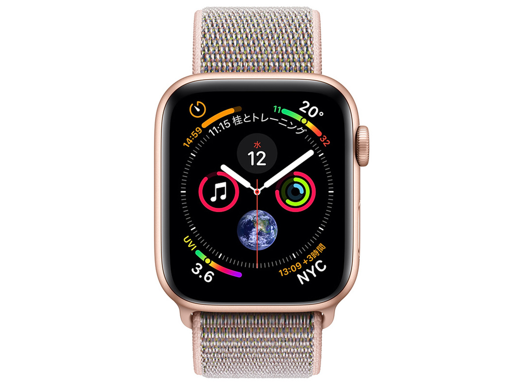 Apple Watch Series 4 GPS+Cellular���f�� 44mm MTVX2J/A [�s���N�T���h�X�|�[�c���[�v]