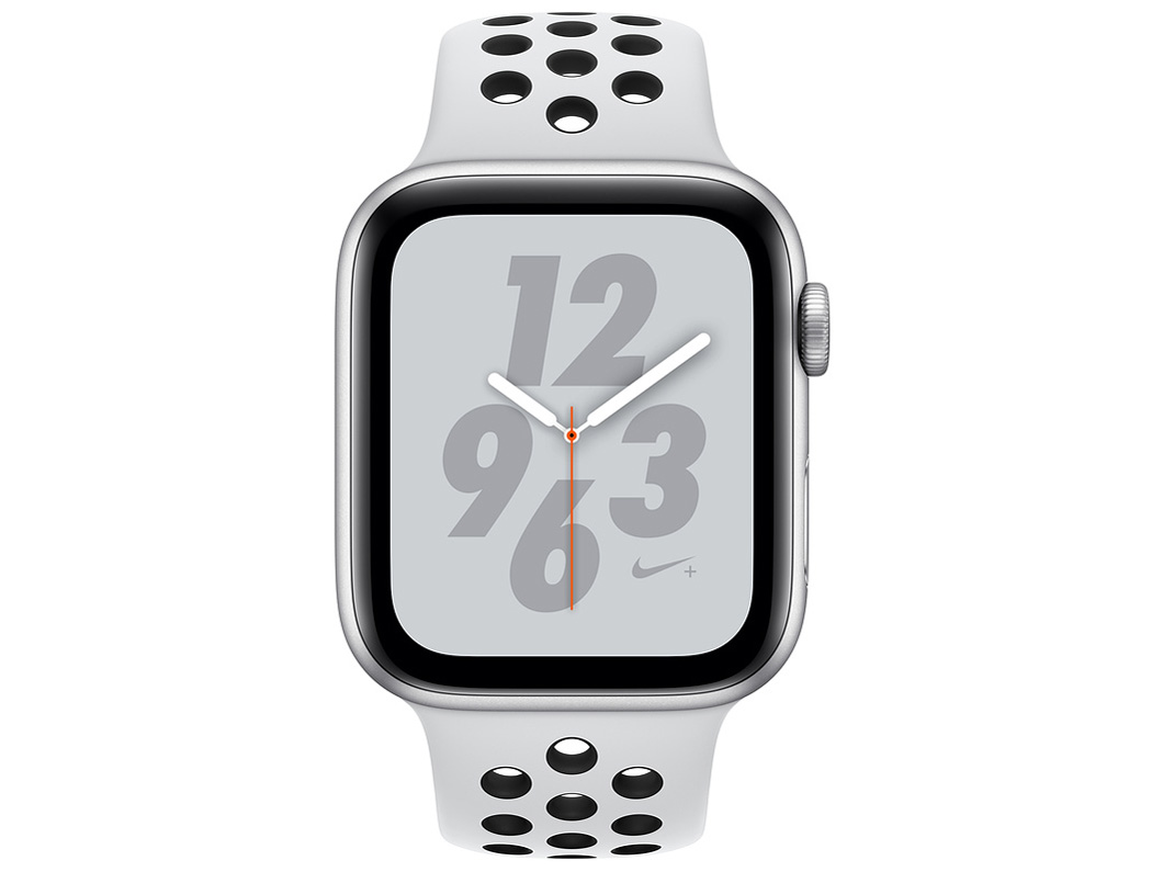 Apple Watch Nike+ Series 4 GPS+Cellular���f�� 44mm MTXK2J/A [�s���A�v���`�i��/�u���b�NNike�X�|�[�c�o���h]