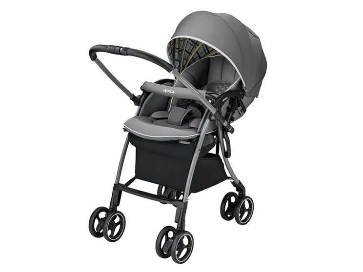 Aprica✨️ラクーナクッション　ゴールデンジオメトリックス　ベビーカー軽量 アップリカ ラクーナ クッション [ゴールデンジオメトリックス