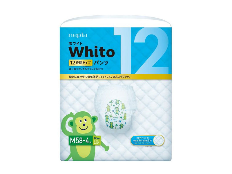 �z���C�g �p���c 12���ԗp M�T�C�Y 62��(58��+ah����4������) �A�J�`�����z���|���胂�f�� �̐��i�摜