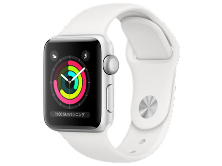 Apple Apple Watch Series 3 GPSモデル 38mm MTEY2J/A [ホワイト