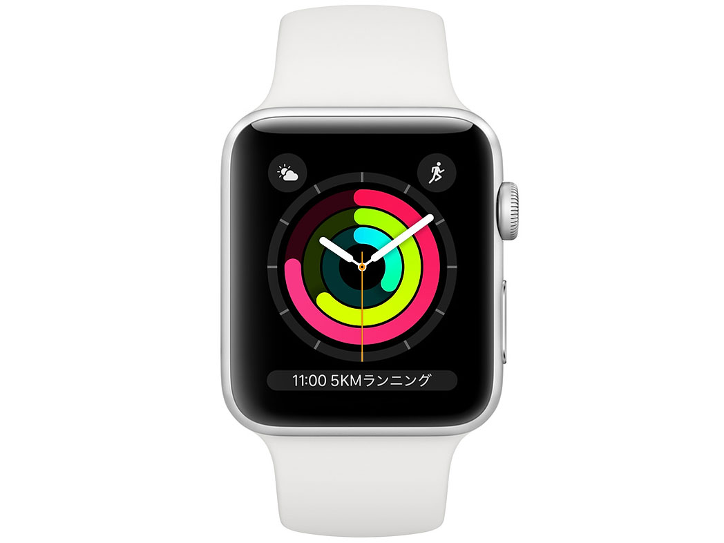 Apple Watch Series 3 GPS+Cellular���f�� 42mm MTH12J/A [�z���C�g�X�|�[�c�o���h]