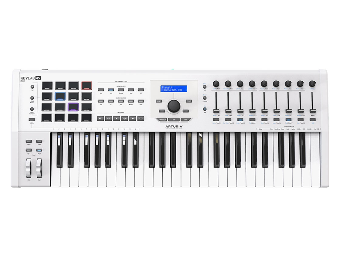 KEYLAB 49 MKII [�z���C�g] �̐��i�摜