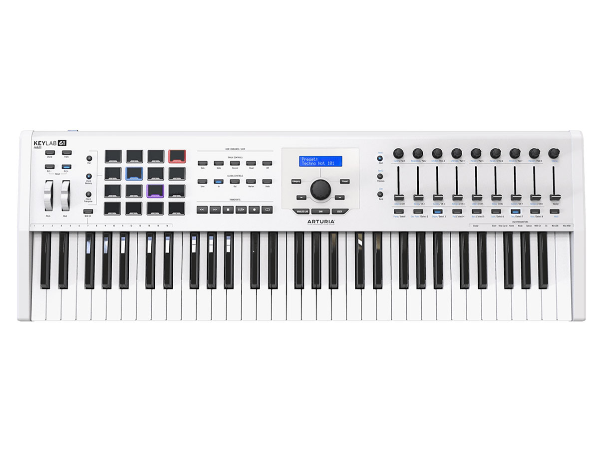 KEYLAB 61 MKII [�z���C�g] �̐��i�摜