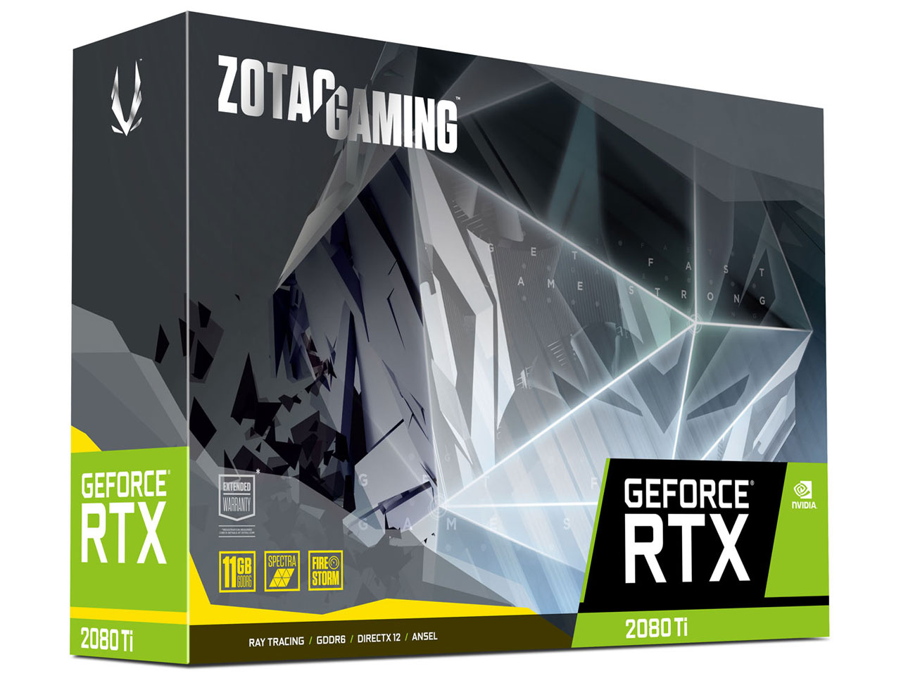 ZOTAC GAMING GeForce RTX 2080 Ti Triple Fan ZT-T20810F-10P [PCIExp 11GB]