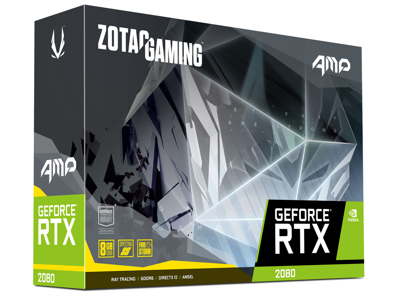 ZOTAC GAMING GeForce RTX 2080 AMP ZT-T20800D-10P [PCIExp 8GB]