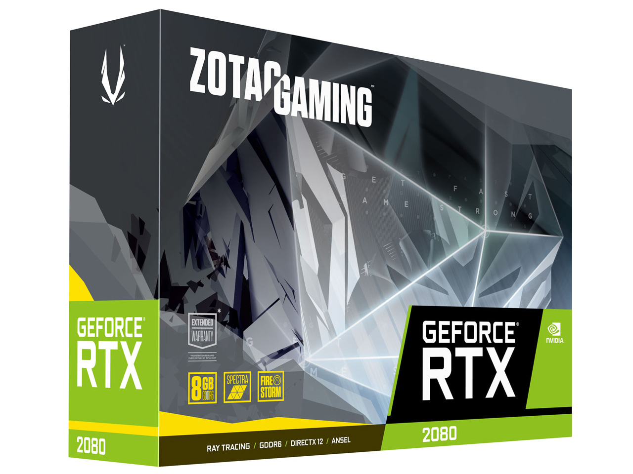 ZOTAC GAMING GeForce RTX 2080 Twin Fan ZT-T20800F-10P [PCIExp 8GB]