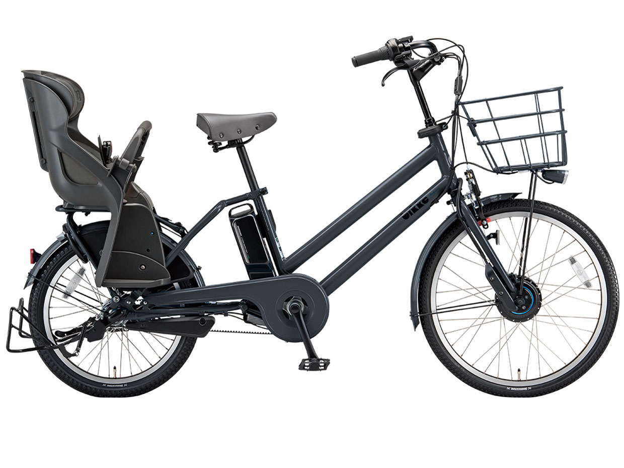ブリヂストン bikke GRI dd BG0B49 [E.XBKダークグレー] + 専用充電器