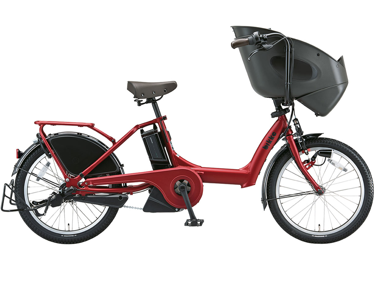 ブリヂストン bikke POLAR e BR0C49 [T.レトロレッド] + 専用