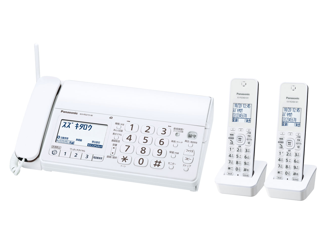Panasonic　おたっくすKX-PD215Ｗ未使用品 パナソニック おたっくす KX-PD215DW 取扱説明書・レビュー記事