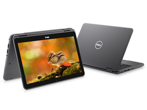 Inspiron 11 3000 2 in 1 �X�^���_�[�h�E�^�b�`�p�l�� 4GB�������E128GB eMMC���ځEOffice Home&Business�t���f�� [�O���[]