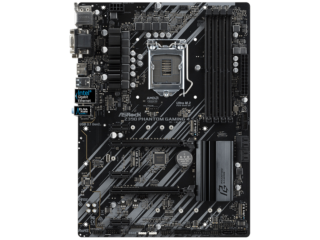 Z390 Phantom Gaming 4 �̐��i�摜