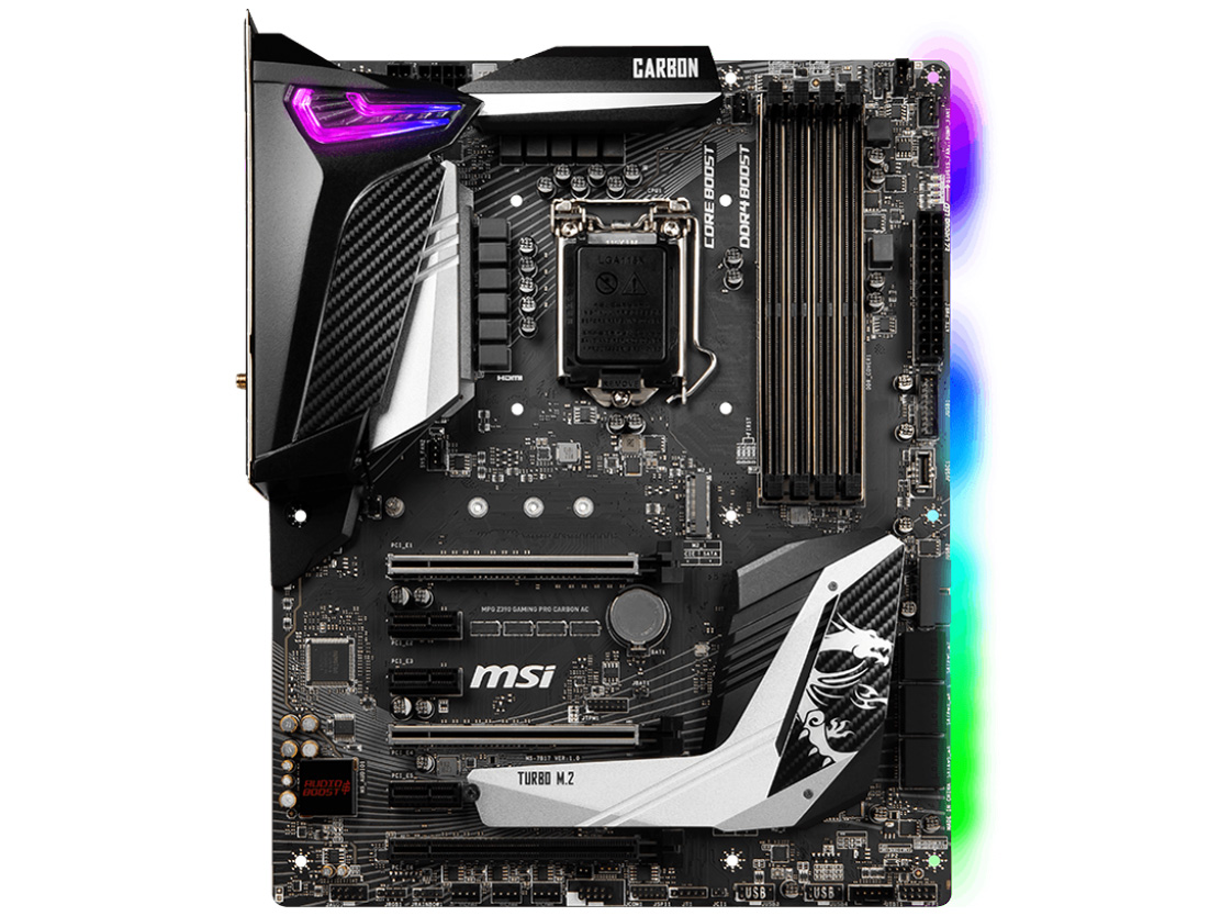 MPG Z390 GAMING PRO CARBON �̐��i�摜