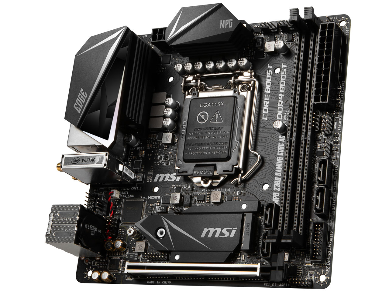 MPG Z390I GAMING EDGE AC