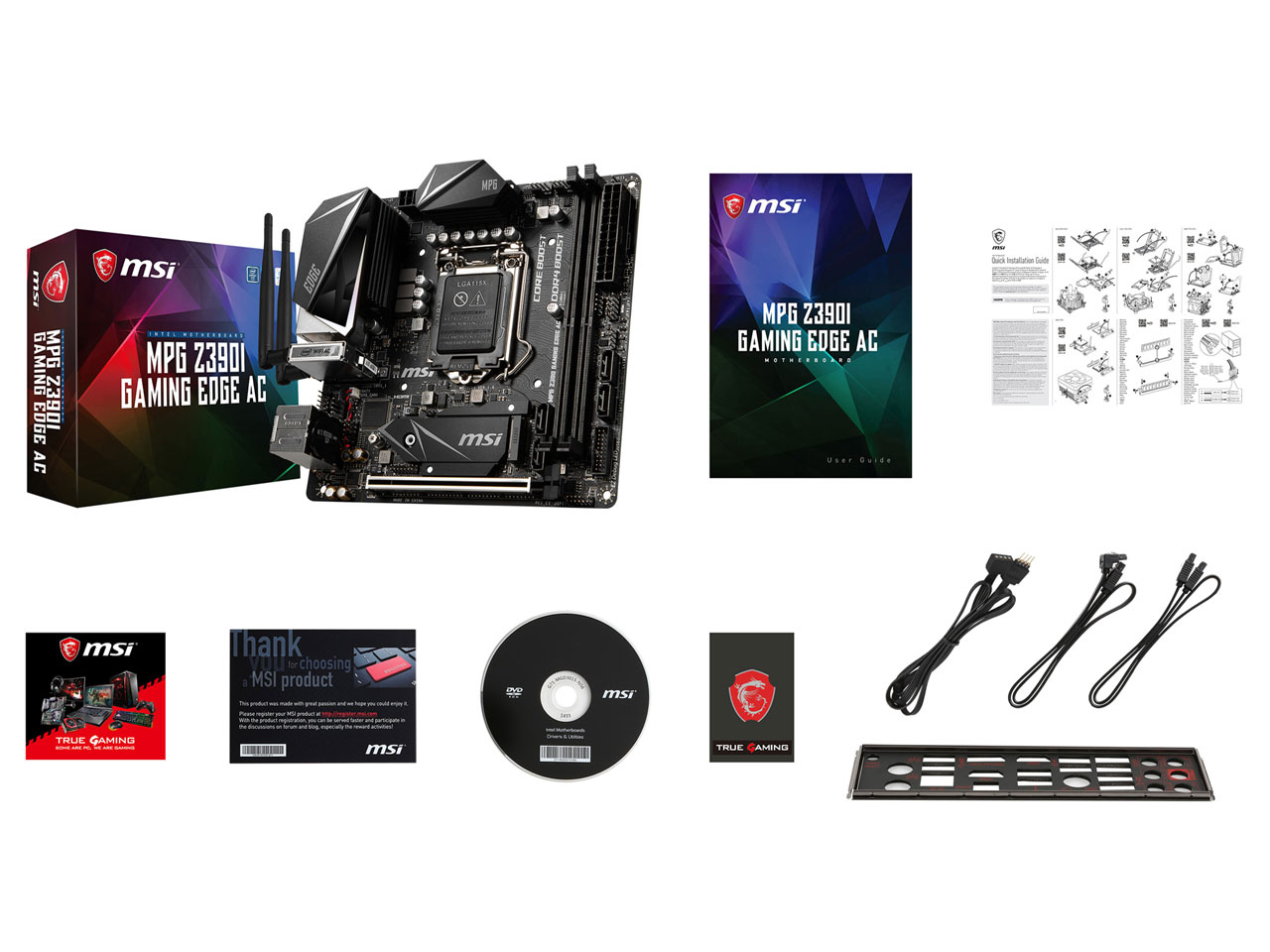 MPG Z390I GAMING EDGE AC