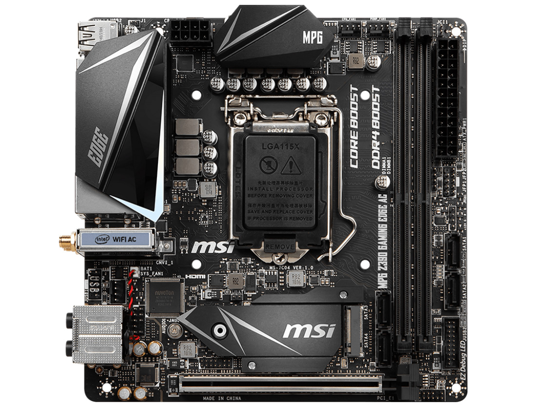 MPG Z390I GAMING EDGE AC �̐��i�摜