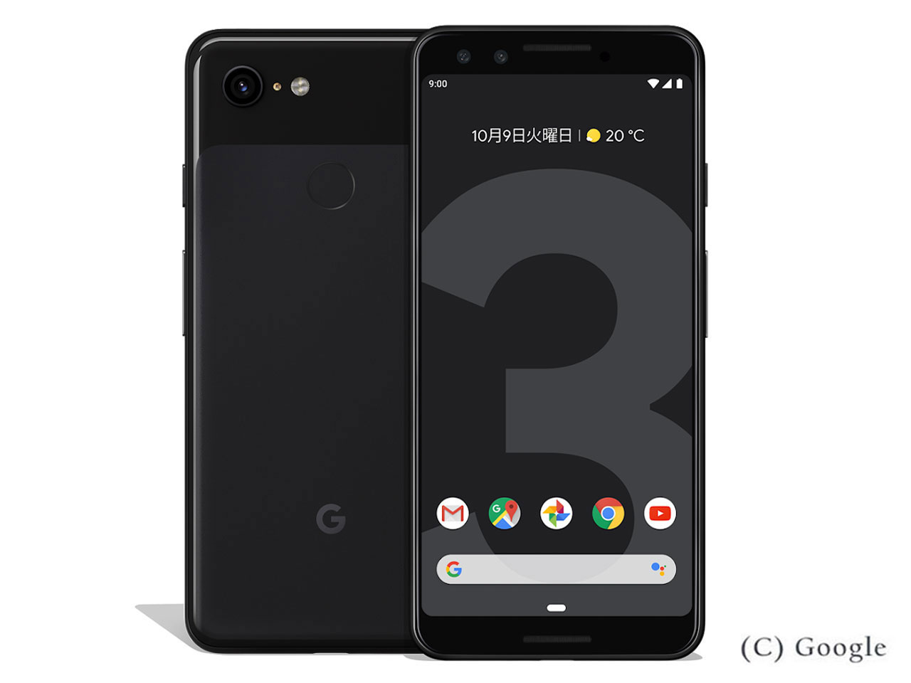 Google Pixel 3 128GB SoftBank [�W���X�g �u���b�N] �̐��i�摜