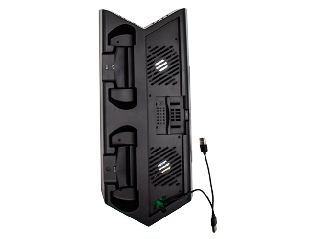 PS4�p �}���`�X�^���h ALL Models ANS-PF060BK [�u���b�N] �̐��i�摜