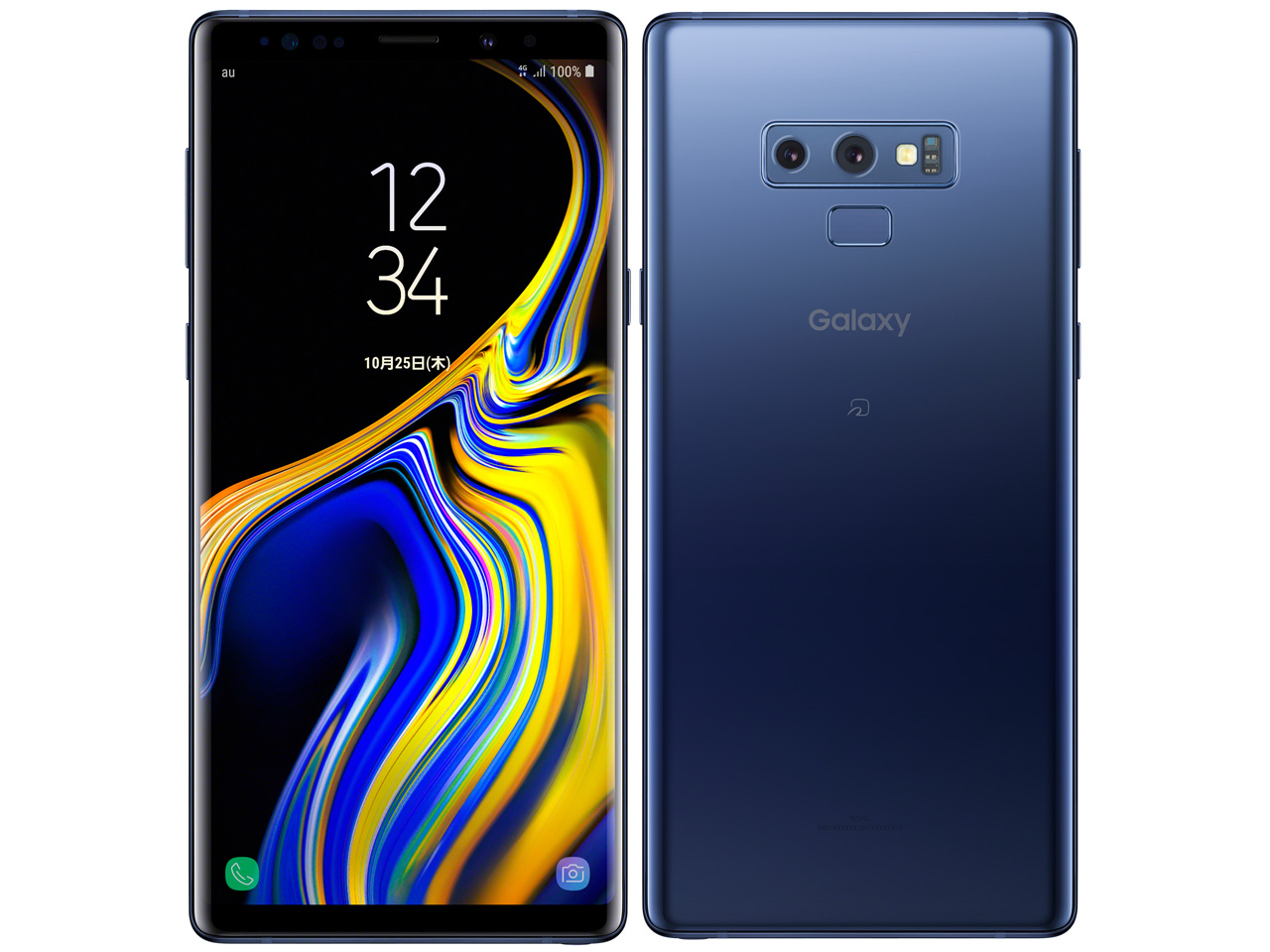 Galaxy Note9 SCV40 au [�I�[�V���� �u���[] �̐��i�摜