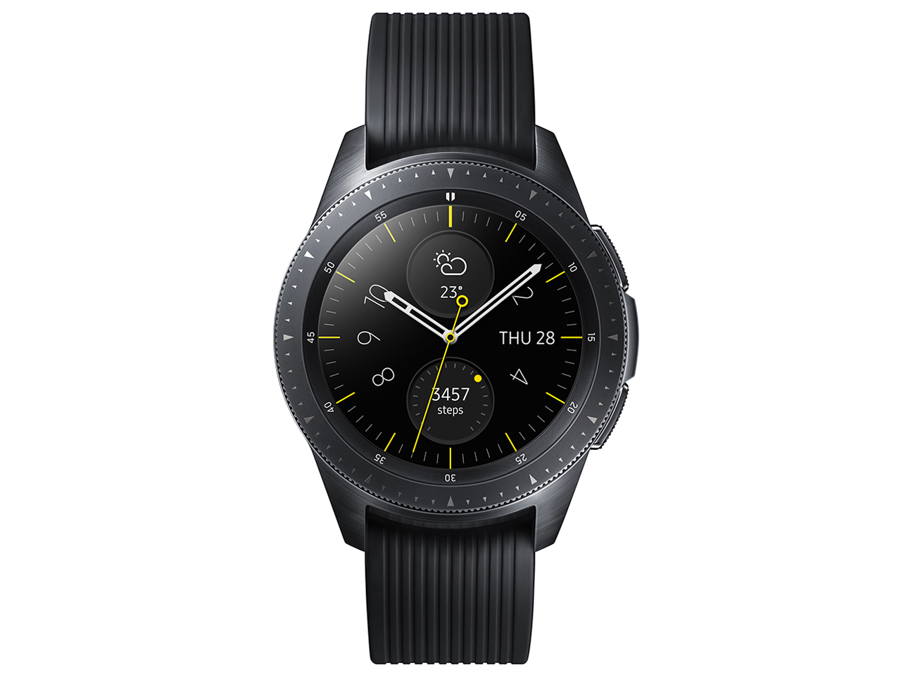 週末限定値下げ‼️新品未使用 BACKLASH シングル ミッドナイトブラック サムスン Galaxy Watch SM-R810NZKAXJP [ミッドナイトブラック