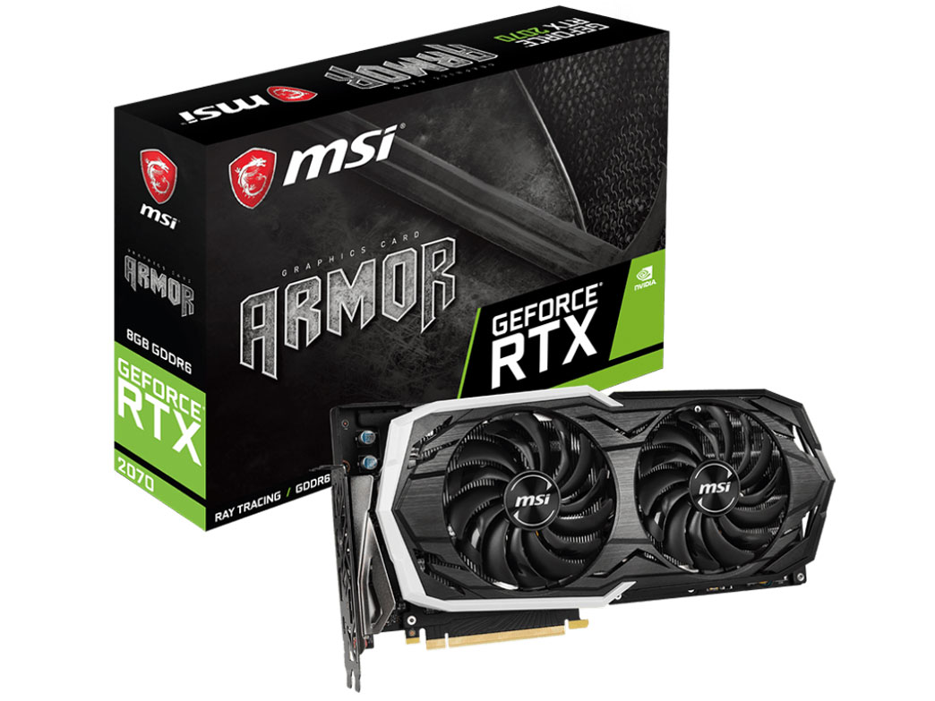 GeForce RTX 2070 ARMOR 8G [PCIExp 8GB] �̐��i�摜