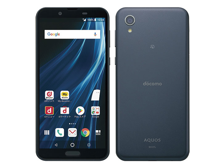 AQUOS sense2 SH-01L docomo [�j���A���X�u���b�N] �̐��i�摜