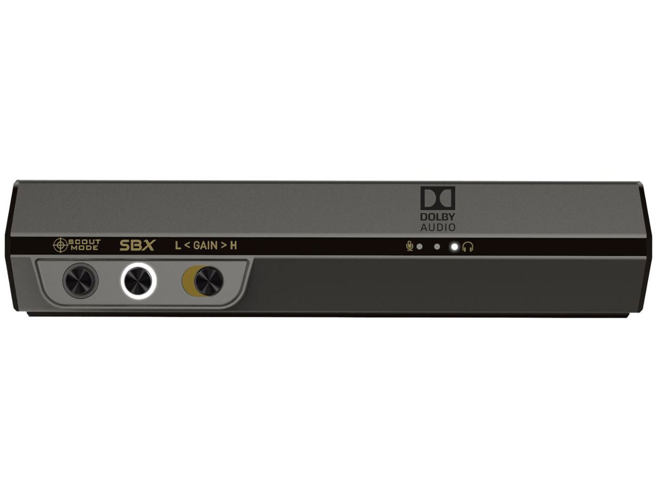 『本体 接続部分1』 Sound BlasterX G6 SBX-G6 の製品画像