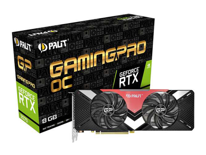 NE62070U20P2-1060A (GeForce RTX2070 8GB GamingPro OC) [PCIExp 8GB] �h�X�p��Web���胂�f�� �̐��i�摜