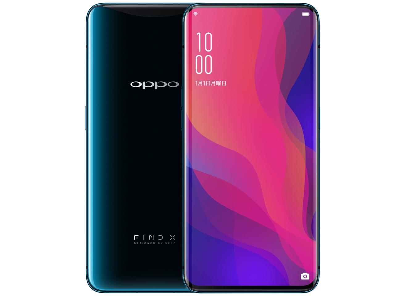 Find X SIM�t���[ [�T�C�����g�u���[] �̐��i�摜