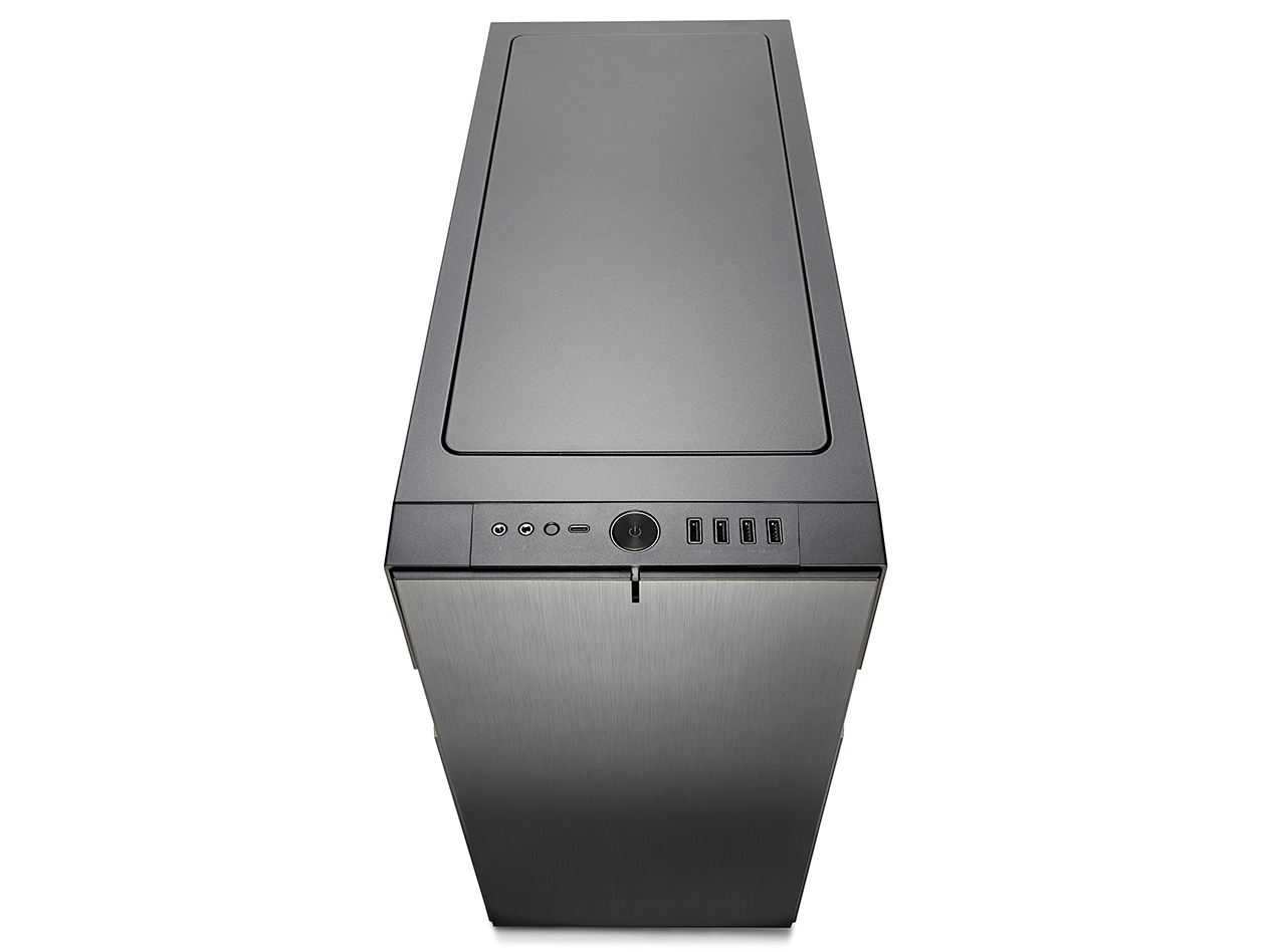 Define R6 USB-C TG FD-CA-DEF-R6C-GY-TGL [�K�����^��]