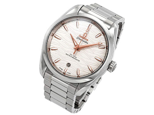 シーマスター アクアテラ 150M コーアクシャル マスター クロノメーター レディース 38 MM 220.10.38.20.02.002