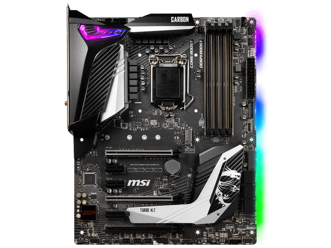 MPG Z390 GAMING PRO CARBON AC �̐��i�摜