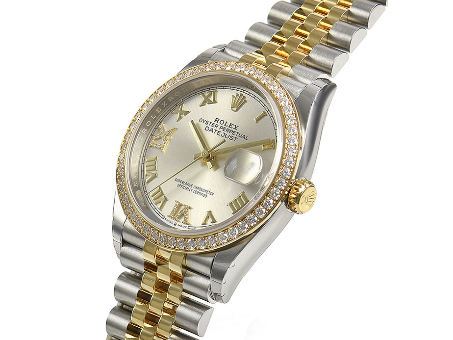 �f�C�g�W���X�g 126283RBR [���[�}�� VI/IX�_�C�� �W���r���[�u���X���b�g �V���o�[] �̐��i�摜