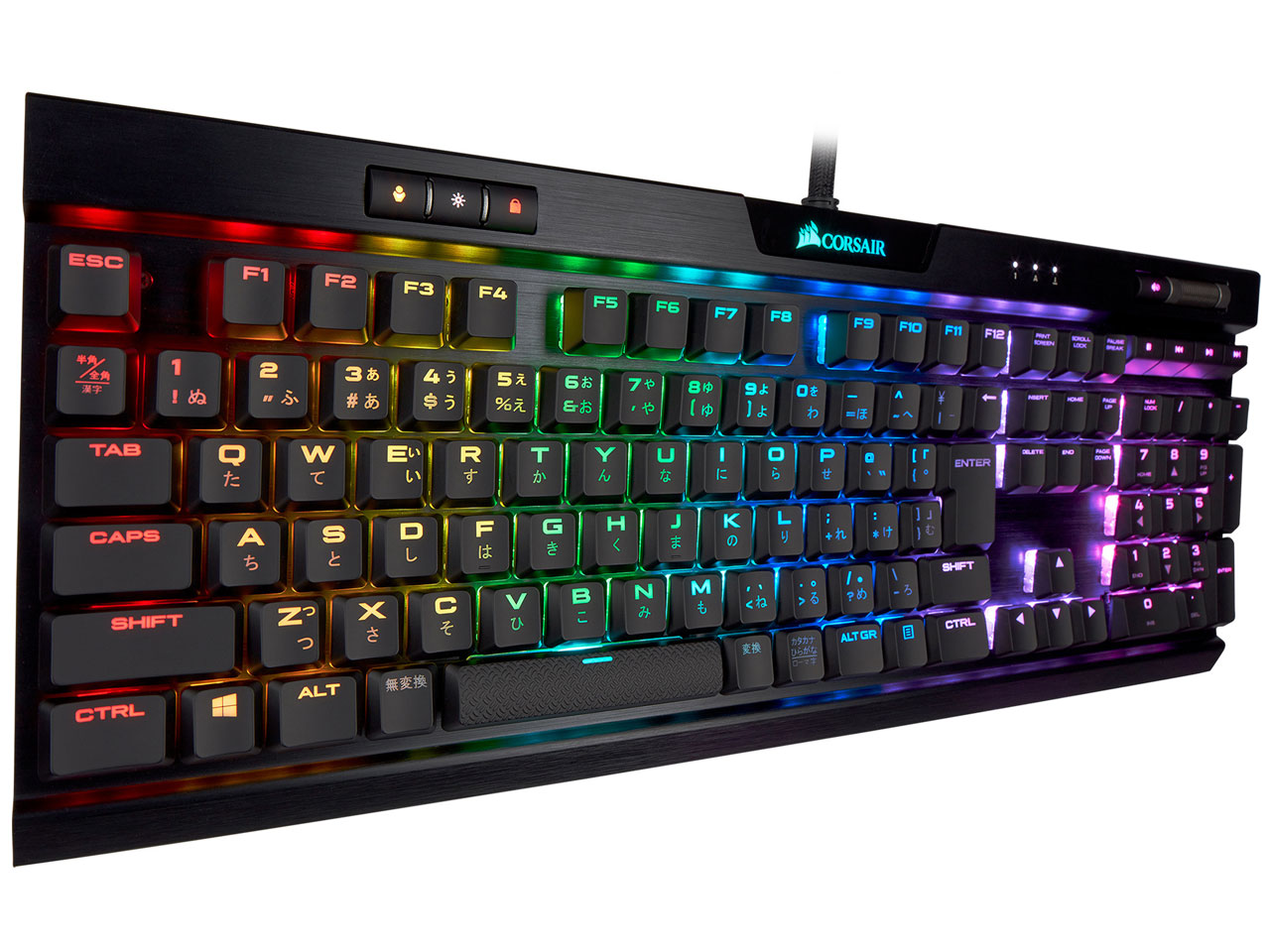 K70 RGB MK.2 LOW PROFILE RAPIDFIRE CH-9109018-JP [�u���b�N]