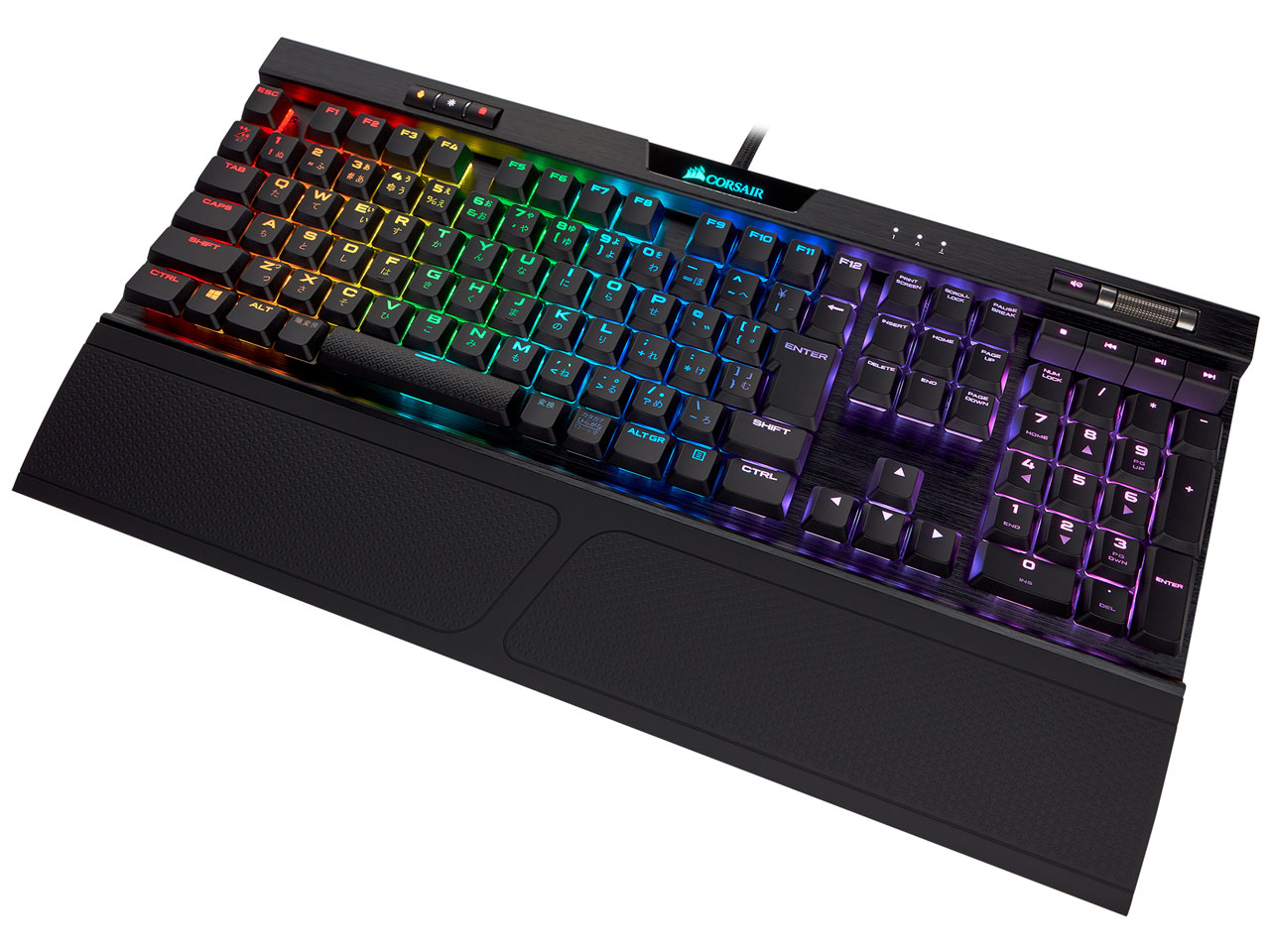 K70 RGB MK.2 LOW PROFILE RAPIDFIRE CH-9109018-JP [�u���b�N]