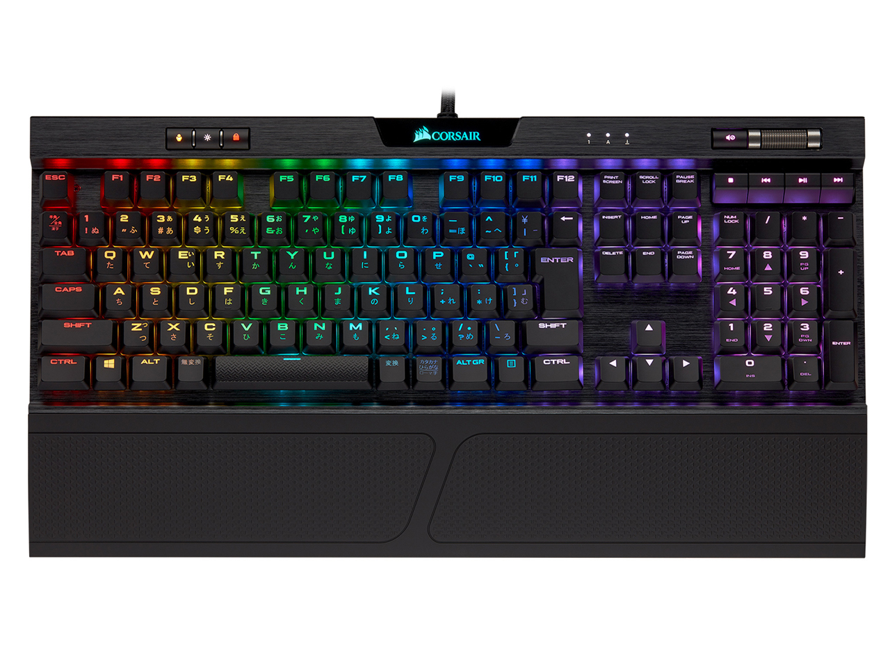 K70 RGB MK.2 LOW PROFILE RAPIDFIRE CH-9109018-JP [�u���b�N] �̐��i�摜