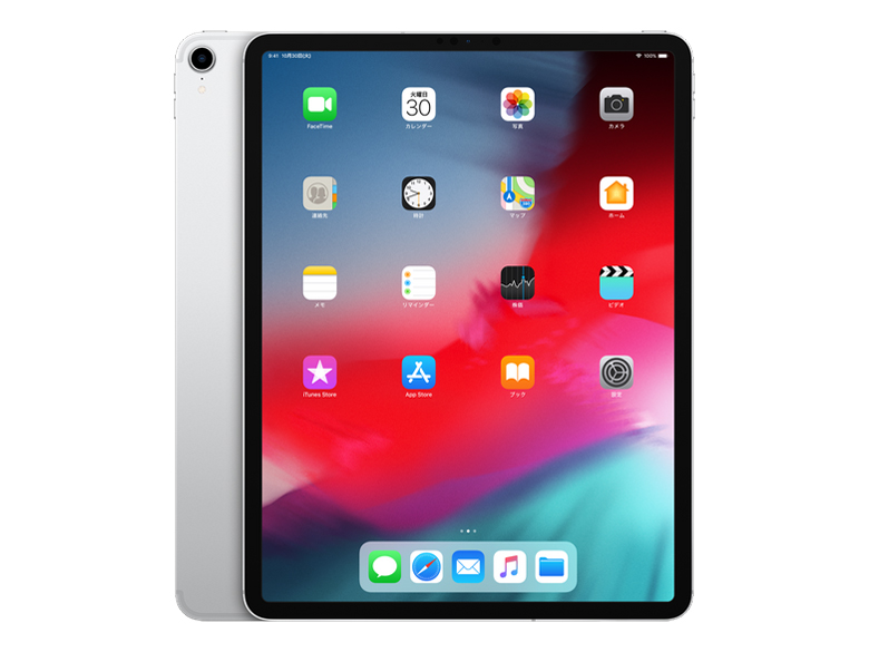 iPad Pro 12.9�C���` Wi-Fi+Cellular 512GB 2018�N�H���f�� au [�V���o�[] �̐��i�摜