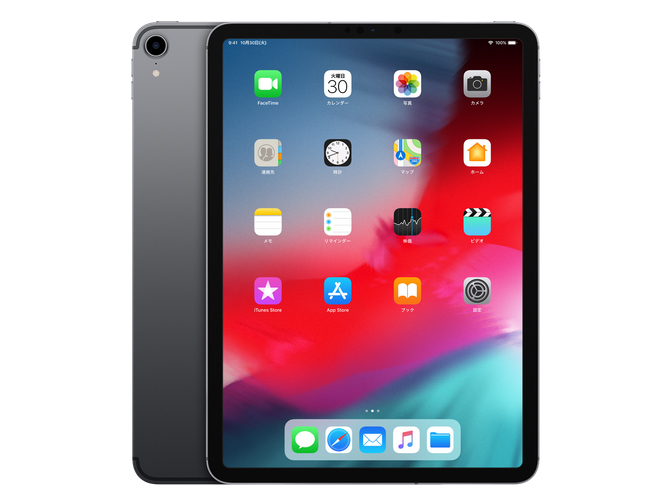 iPad Pro 11�C���` ��1���� Wi-Fi+Cellular 256GB 2018�N�H���f�� Softbank [�X�y�[�X�O���C] �̐��i�摜
