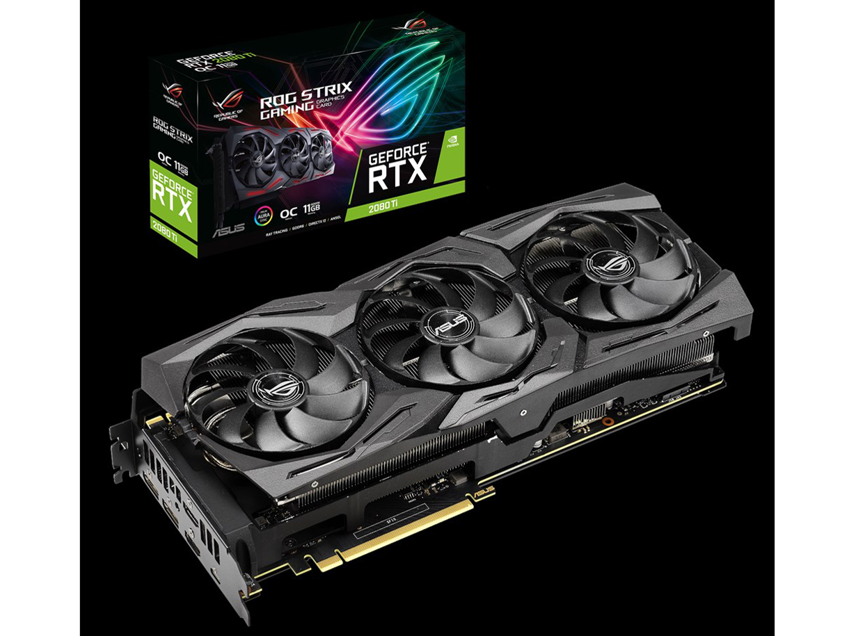 ROG-STRIX-RTX2080TI-O11G-GAMING [PCIExp 11GB] �̐��i�摜