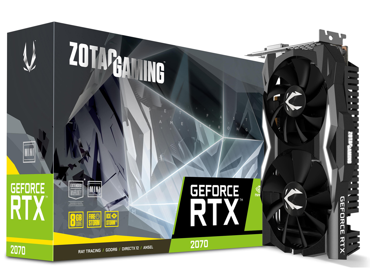 ZOTAC GAMING GeForce RTX 2070 MINI ZT-T20700E-10P [PCIExp 8GB] ̐i摜