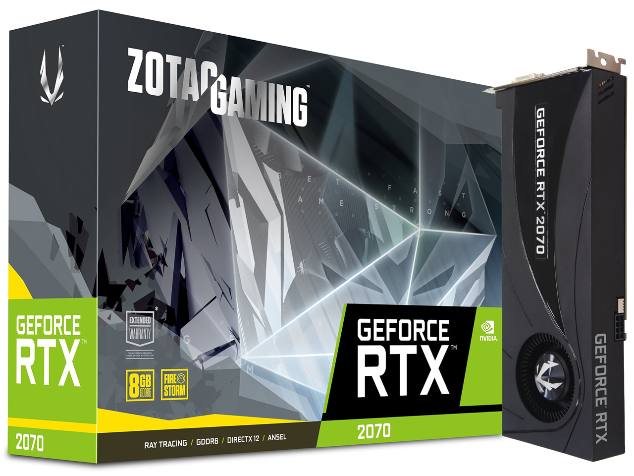 ZOTAC GAMING GeForce RTX 2070 Blower ZT-T20700A-10P [PCIExp 8GB] �̐��i�摜