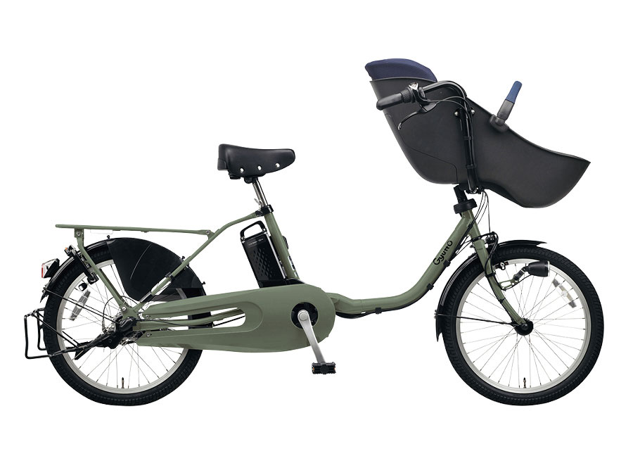 パナソニックギュット 電動アシスト自転車 BE-ELFD03チャイルドシート付き パナソニック ギュット・クルーム・DX BE-ELFD03 + 専用充電器