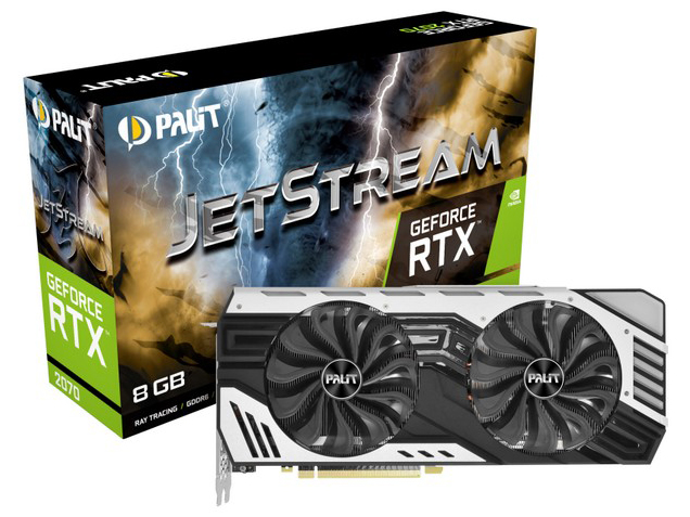 NE62070020P2-1061J (GeForce RTX2070 8GB JetStream) [PCIExp 8GB] �h�X�p��Web���胂�f�� �̐��i�摜