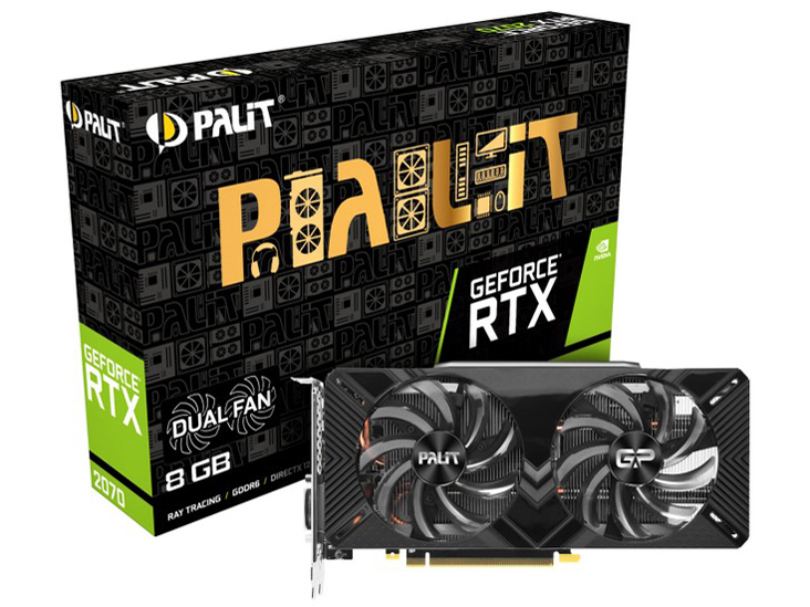 Palit Microsystems NE62070015P2-1062A (GeForce RTX2070 8GB Dual Ver.2)  [PCIExp 8GB] ドスパラWeb限定モデル 価格比較 - 価格.com